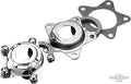 Star Hub Cover Kit Chrome For Harley-Davidson
