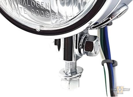 Bates-Style Headlight Mounting Stud Chrome For Harley-Davidson