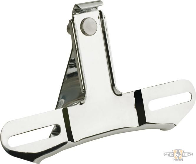 OEM-Style License Plate Bracket Chrome For Harley-Davidson