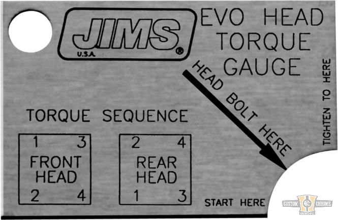 Head Bolt Torque Gauge For Harley-Davidson