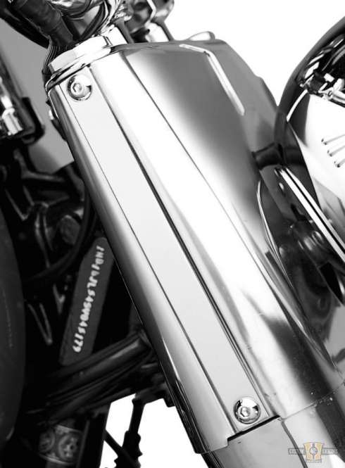 FLST Fork Side Trim Cover Chrome For Harley-Davidson