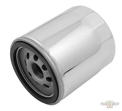 Twin Cam Engine Oil Filter Chrome For Harley-Davidson