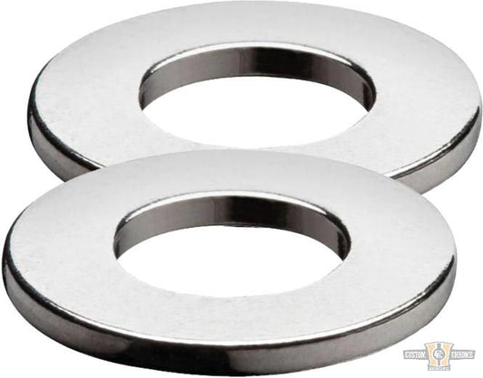 1/4" Flat Washer Chrome For Harley-Davidson