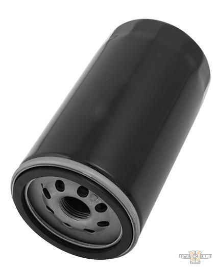 Extra Long Evolution Engine Oil Filter Black For Harley-Davidson