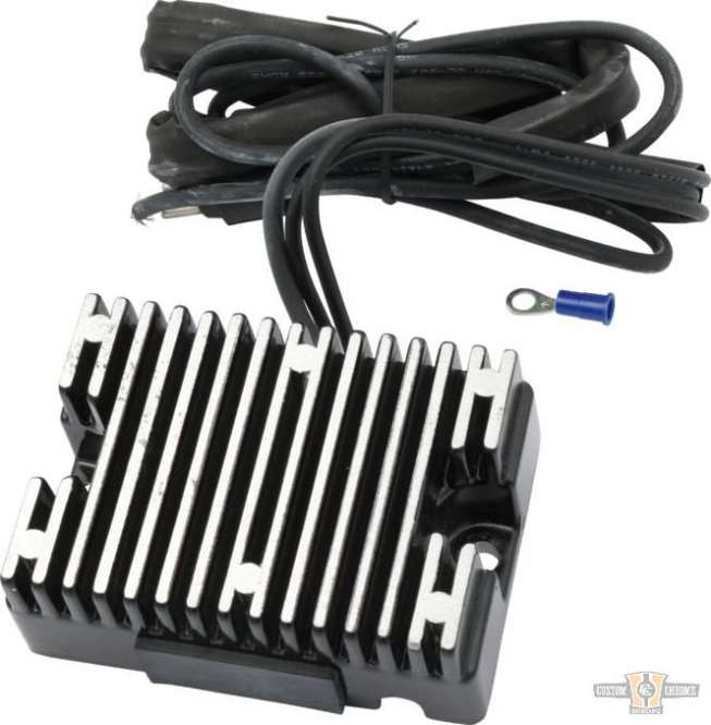 Voltage Regulator Black For Harley-Davidson