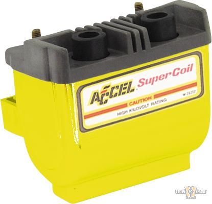 Super Ignition Coil Yellow 2,3 Ohm Dual Fire For Harley-Davidson