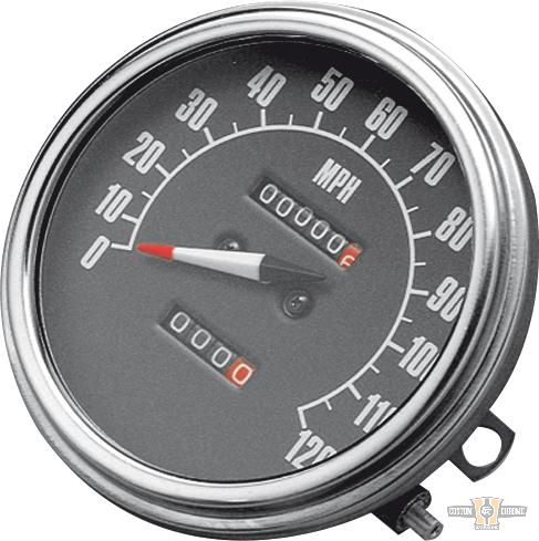 68-84 FL-Style Speedometer For Harley-Davidson