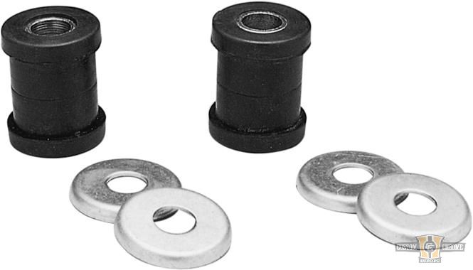 Handlebar Damper Kit Chrome For Harley-Davidson