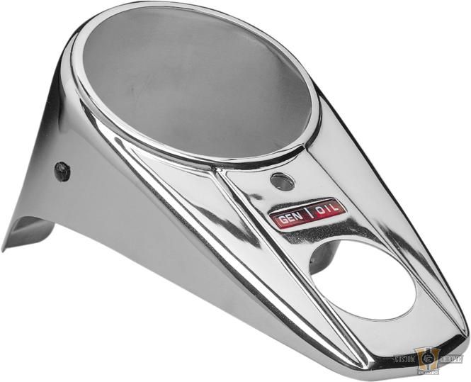 Two Light Dash Replacement Cover Chrome For Harley-Davidson