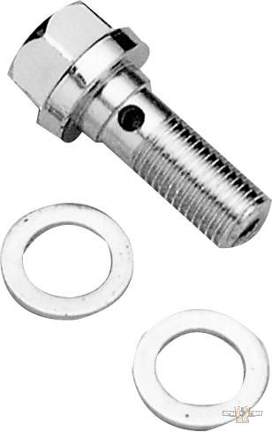 10mm Banjo Bolt Chrome For Harley-Davidson