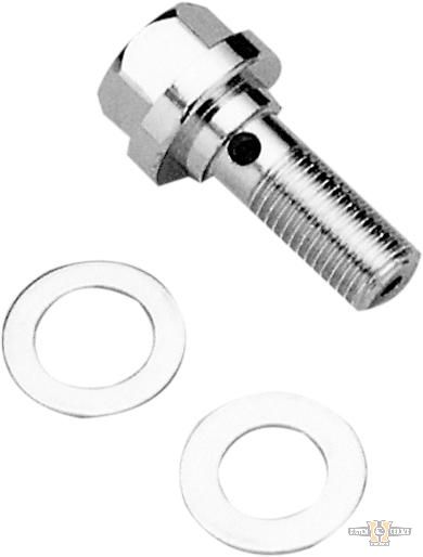 12mm Banjo Bolt Chrome For Harley-Davidson