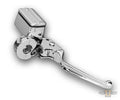Brake Master Cylinder Kit Chrome 3/4" For Harley-Davidson