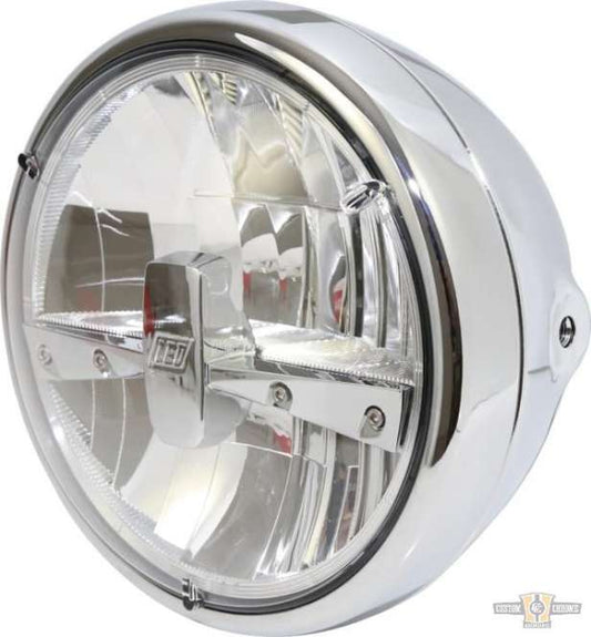 7" Headlight Ring Chrome For Harley-Davidson