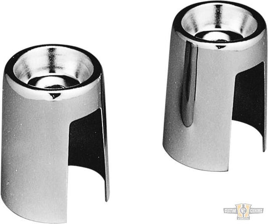 Shock Stud Cover Chrome For Harley-Davidson