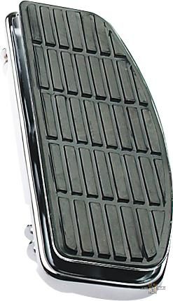 Original Equipment Style Retangular Floorboards Chrome For Harley-Davidson