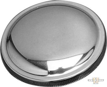 Polished Stainless Steel Late Style Gas Caps Polished For Harley-Davidson