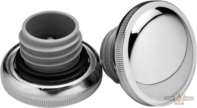 OEM-Style Screw-Inn Gas Cap Chrome For Harley-Davidson