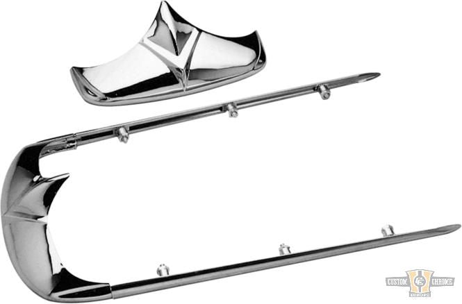 V-Design Fender Trim Chrome For Harley-Davidson