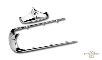 V-Design Fender Trim Chrome For Harley-Davidson