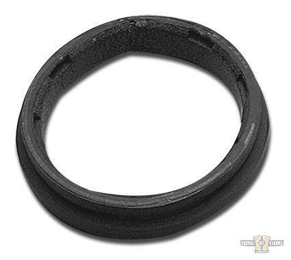 Rubber Mounting Gaskets Black For Harley-Davidson