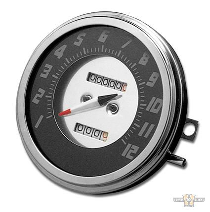 56-61 FL-Style Speedometer For Harley-Davidson