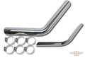Replacement Exhaust Heat Shield Chrome For Harley-Davidson