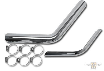 Replacement Exhaust Heat Shield Chrome For Harley-Davidson