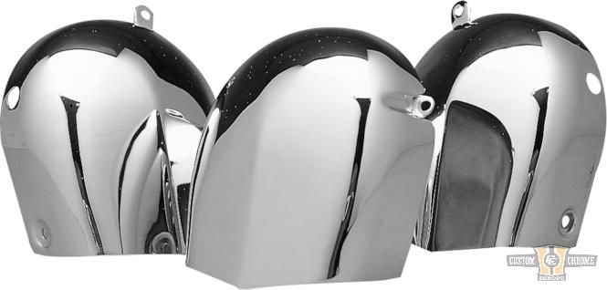 Low Horn Cover Chrome For Harley-Davidson