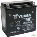 Maintance Free YTX14-BS AGM Battery Lead Acid, 200 A, 12.6 Ah For Harley-Davidson