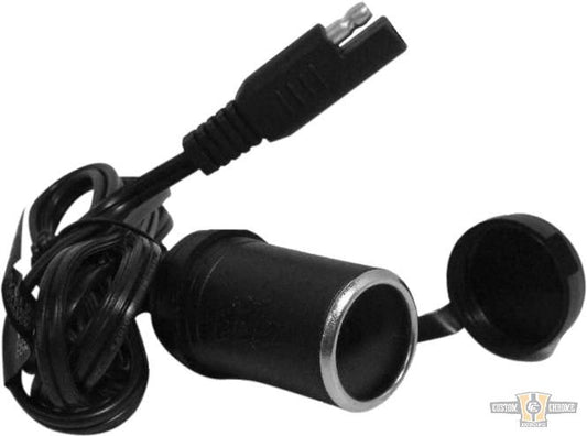 Female Cigarette Plug Adaptor For Harley-Davidson