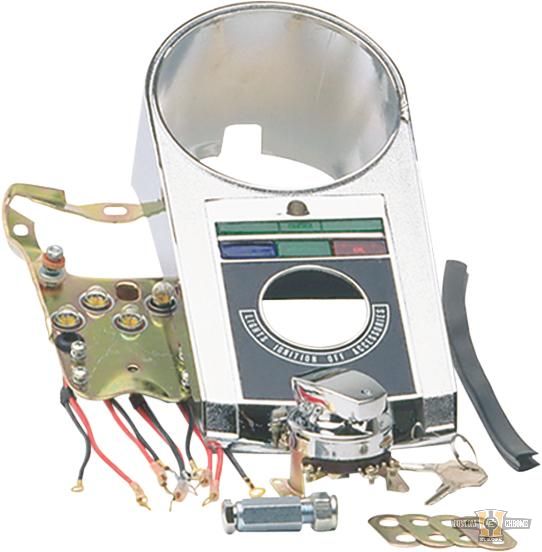 Late Style Dash Chrome For Harley-Davidson