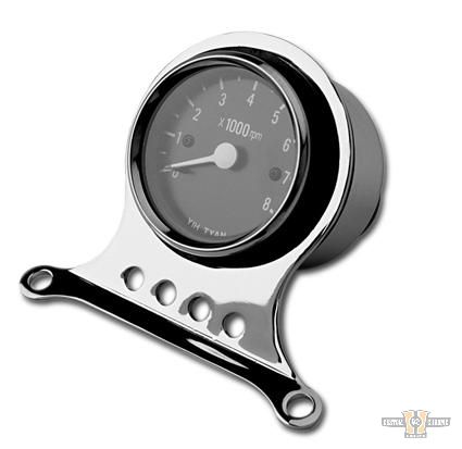 2 1/2" Mini Speedometer Kit Chrome 63.5 mm For Harley-Davidson