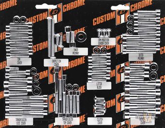 Smooth Engine Bolt Kit Chrome For Harley-Davidson