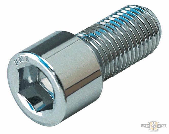 Smooth Allen Sockethead Screw Pack Chrome Grade 8 Allen head 5/16"-18 UNC 1 3/4" For Harley-Davidson