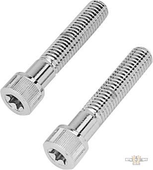 Riser Bolt Set Chrome Torx Socket head For Harley-Davidson