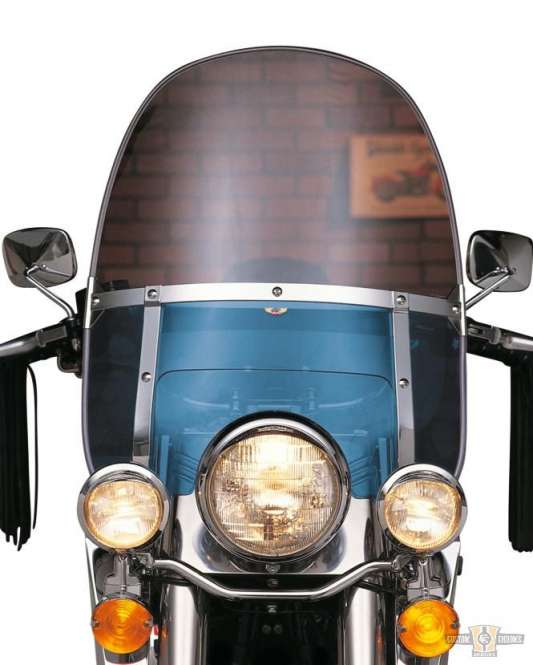 Beaded Heavy Duty Windshield Clear For Harley-Davidson