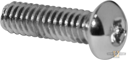 Torx Buttonhead Screw Pack Chrome Grade 8 Torx 3/8"-16 UNC 1" For Harley-Davidson