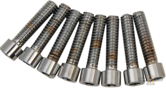 Smooth Rocker Box Sockethead Screw Set For Harley-Davidson