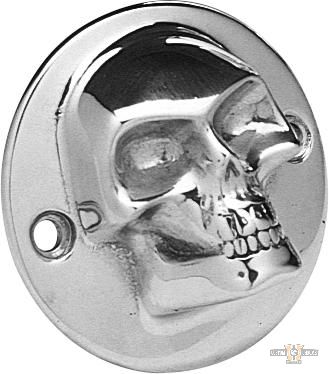 Skull Point Cover Aluminium Polished For Harley-Davidson