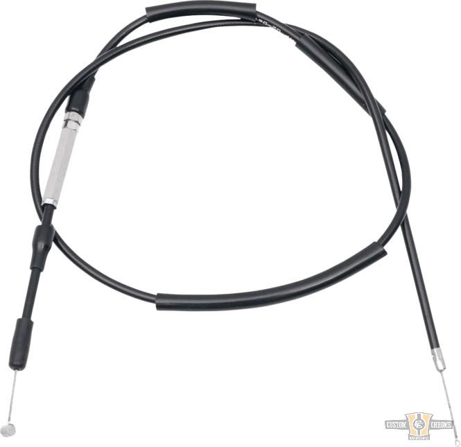 Black Vinyl Throttle Cable Black Vinyl 31,2" For Harley-Davidson