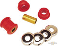 Heavy Duty Polyurethane Handlebar Damper Kit Chrome Red For Harley-Davidson