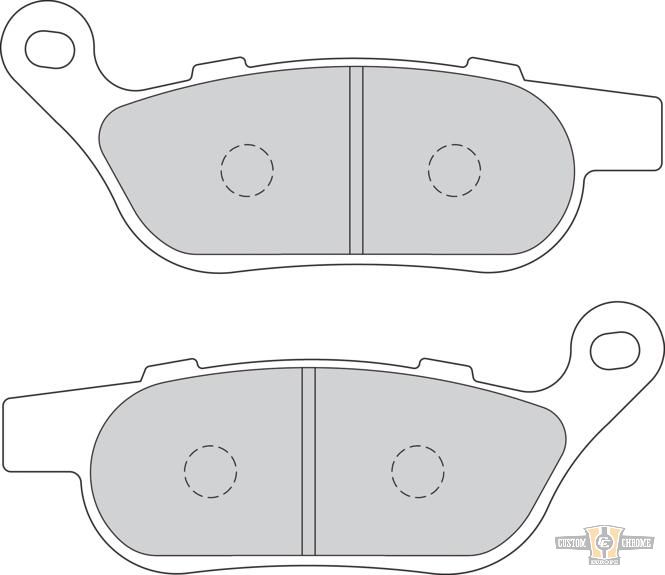 Sinter Road Replacement Brake Pad For Harley-Davidson