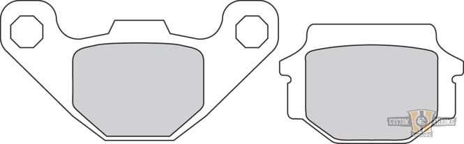 Platinum Series Brake Pad For Harley-Davidson