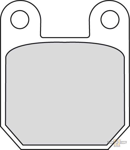 Sinter Road Replacement Brake Pad For Harley-Davidson