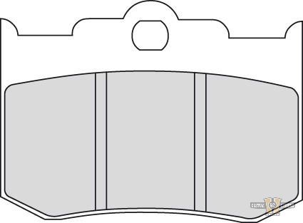 Platinum Series Brake Pad For Harley-Davidson