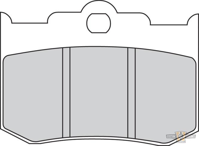 Sinter Road Replacement Brake Pad For Harley-Davidson