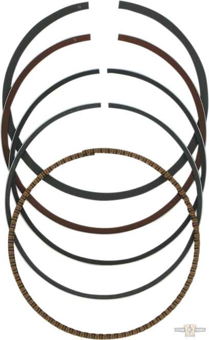 Moly Replacement Piston Ring Set .020 mm For Harley-Davidson