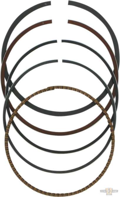 Moly Replacement Piston Ring Set .040 mm For Harley-Davidson