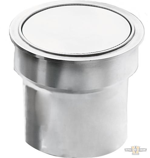 Stainless Steel Weld-In Pop-Up Gas Cap Set For Harley-Davidson