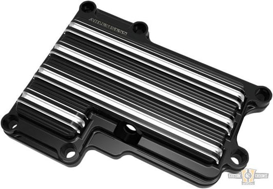 10-Gauge Transmission Top Cover Black Anodized For Harley-Davidson